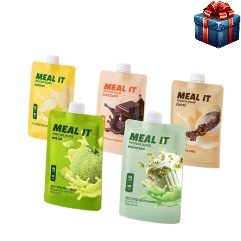 [NEWポケットシェイク]献立管理 タンパク質シェイク 40gX14パック 5つの味 選択1 韓国人 タンパク質シェイク バラポーチ包装 ダイエット 健康 体重調節 運動前後 食事代わり 健康おやつ