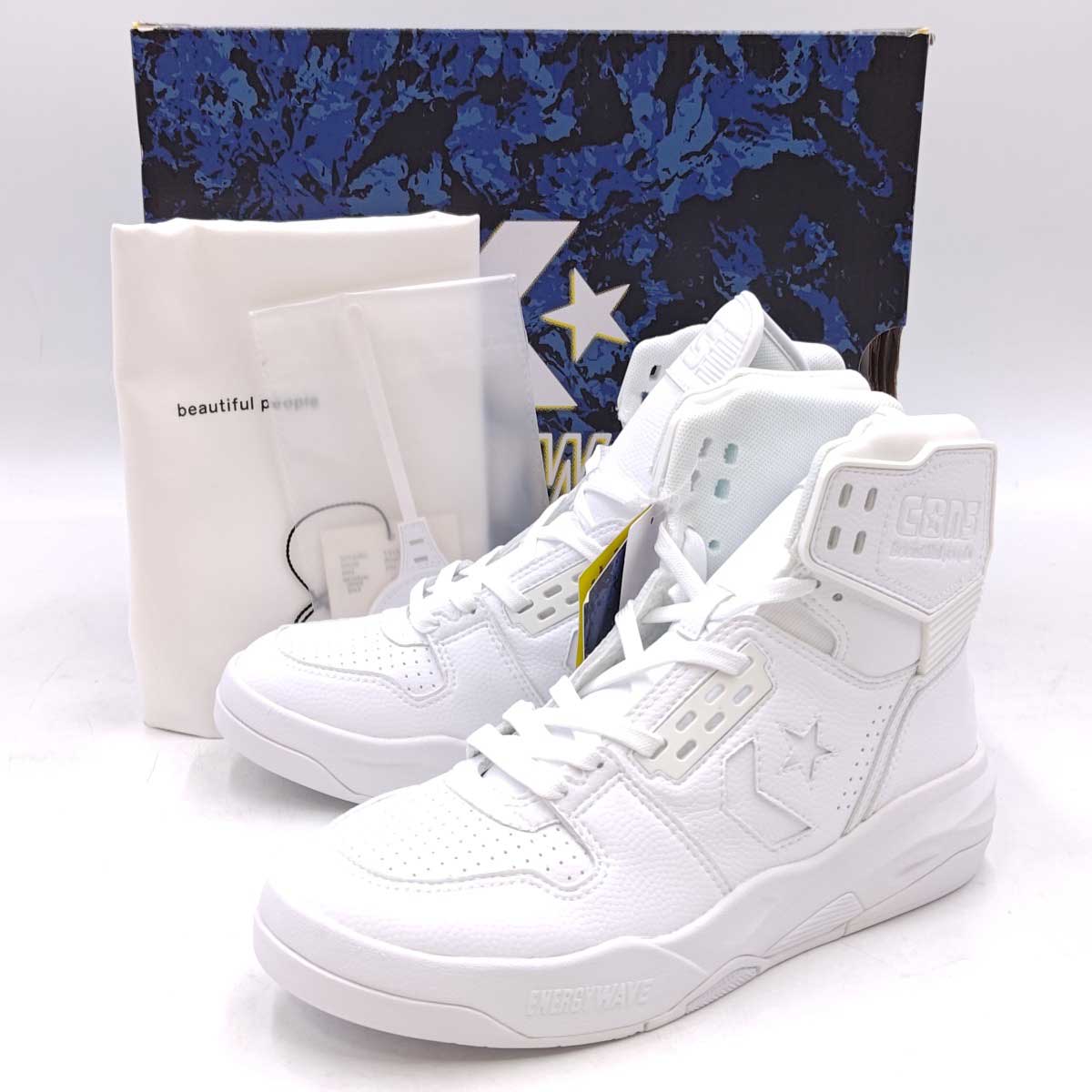 【中古・未使用品】コンバース×ビューティフルピープル バスケットボールシューズ タグ・袋付 26cm ホワイト 1315711945 メンズ ハイカット スニーカー CONVERSE×beautifu 13,286円