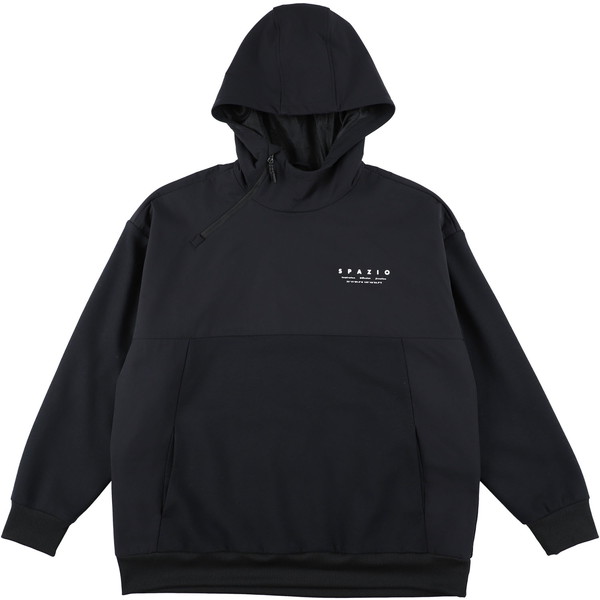 SPAZIO スパッツィオ オーバーサイズP／Oベンチレーションフーディ フットサル スウェットパーカー TP0633-02