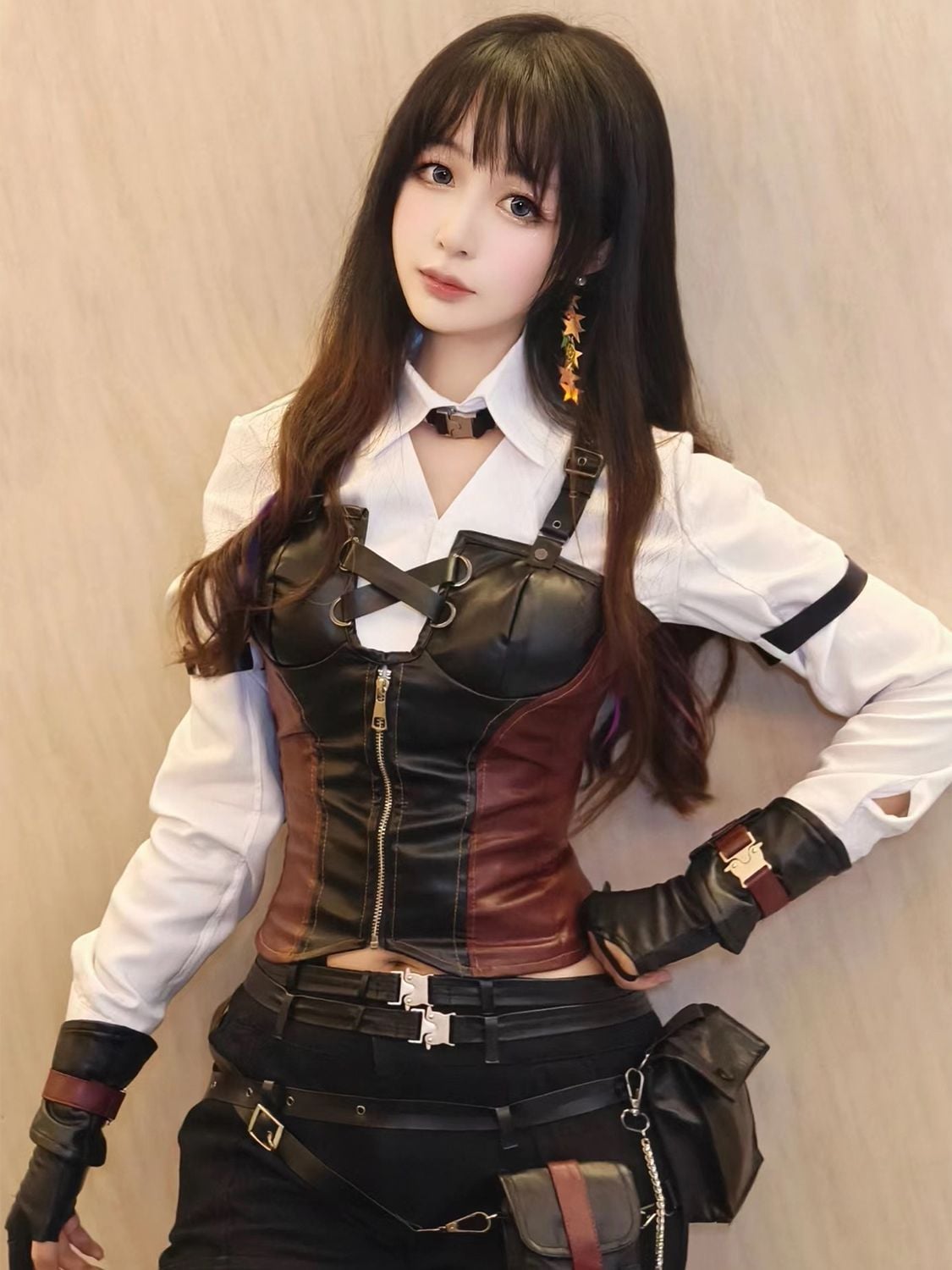 現物秒発恋と深空女主人猟師さんcos服ズボンコスプレ黎深沐光挽歌修身