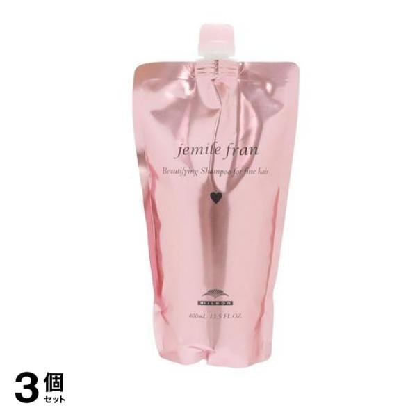 ジェミールフラン シャンプーH ハート 詰め替え用 400mL 3個セット