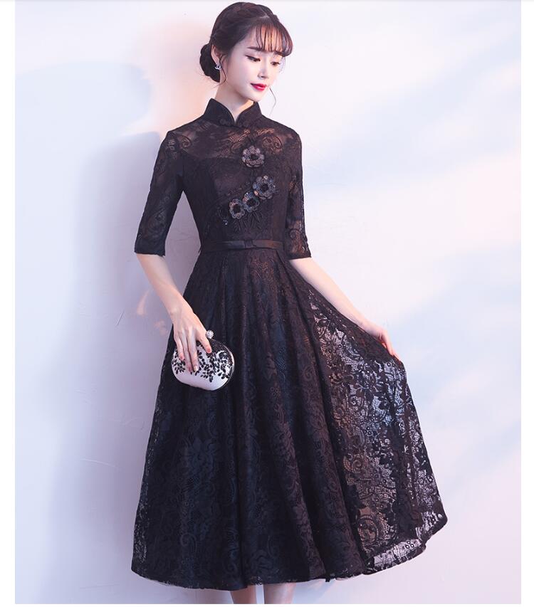 新品推奨インティut上品 パーティードレス フォーマル ミモレ丈ドレス 花嫁 イブニングドレス レース セクシー ワンピース 披露宴 ステージ衣装舞台 結婚式 ウエディングドレス 司会 プリンセス 二 4,772円