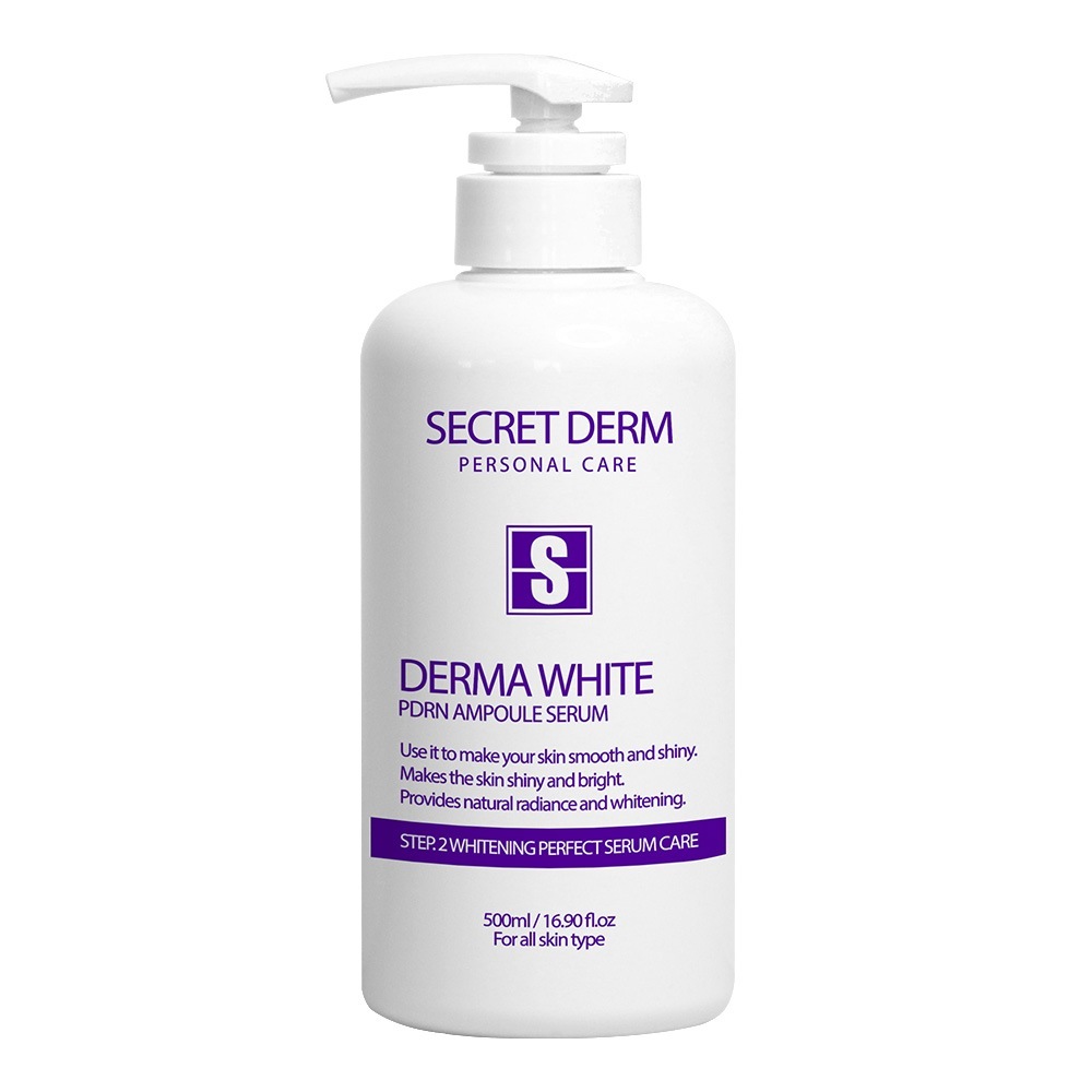 シークレットダムダマホワイトPDRNアンプルセラム500mlホワイトニンググルタチオンプリーツEGFサーモン