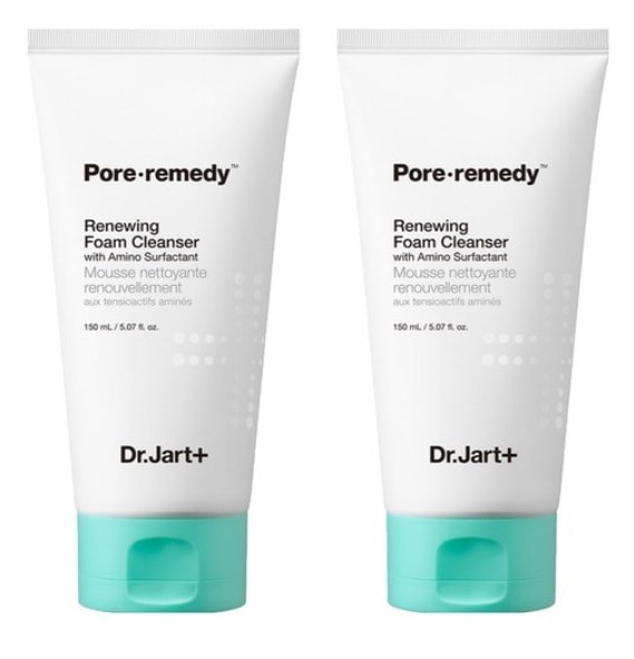 ポアレメディ リニューイングフォームクレンザー 150ml 2個 低刺激アミノ酸 洗顔フォーム 弱酸性泡タイプ しっとり保湿 乾燥肌対応 毛穴ケア クレンジングフォーム