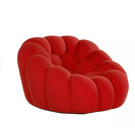 バブルソファ寝室のリビングルーム用 ラウンジソファ 布製ソファ モダンソファ パーソナルチェア