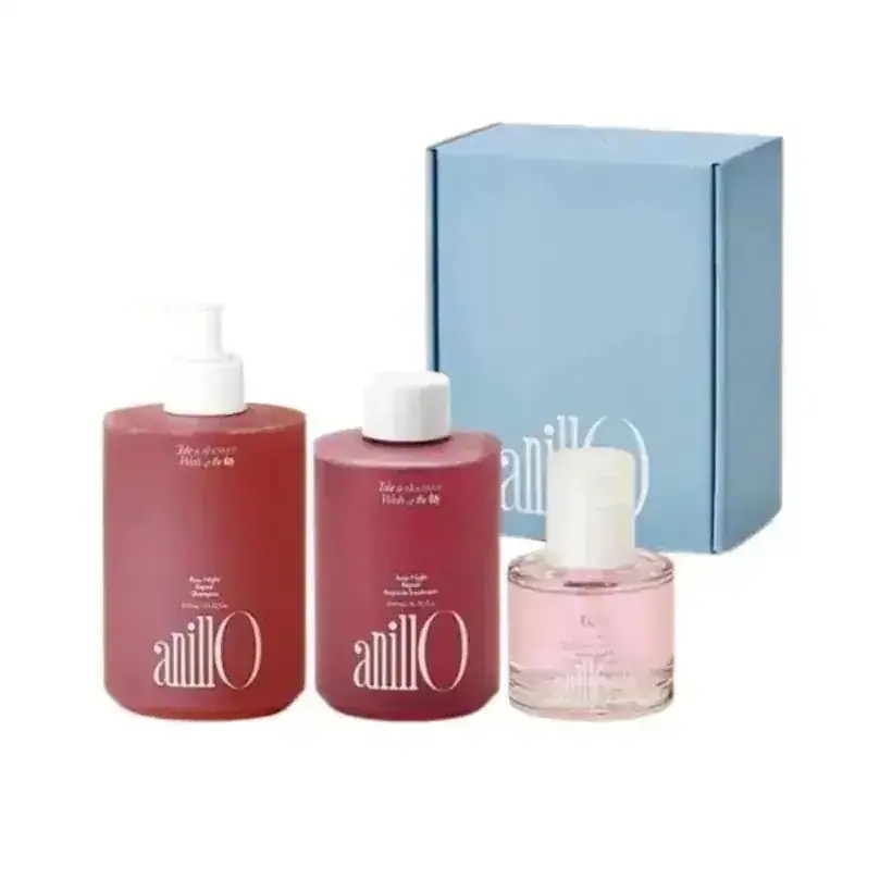 [25SS/New]ロジナイト リペア 3点セット(シャンプー450ml+アンプルトリートメント200ml+エッセンス50ml)