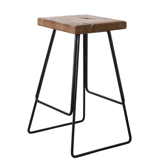 ハイスツール 幅42.5 奥行40.5 高さ65cm イス チェア 椅子 いす チェアー スツール