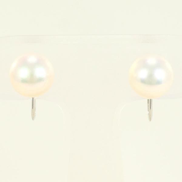 PT900 プラチナ イヤリング パール 総重量約2.8g ジュエリー 中古