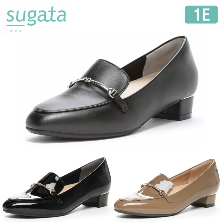 ムーンスター スガタ レディース パンプス ＭＳ ＳＧＴ７０２ １E 婦人靴 3cmヒール やわらか設計 機能性カップインソール 抗菌防臭 耐摩耗ラバー 軽量設計 衝撃吸収 歩きやすい