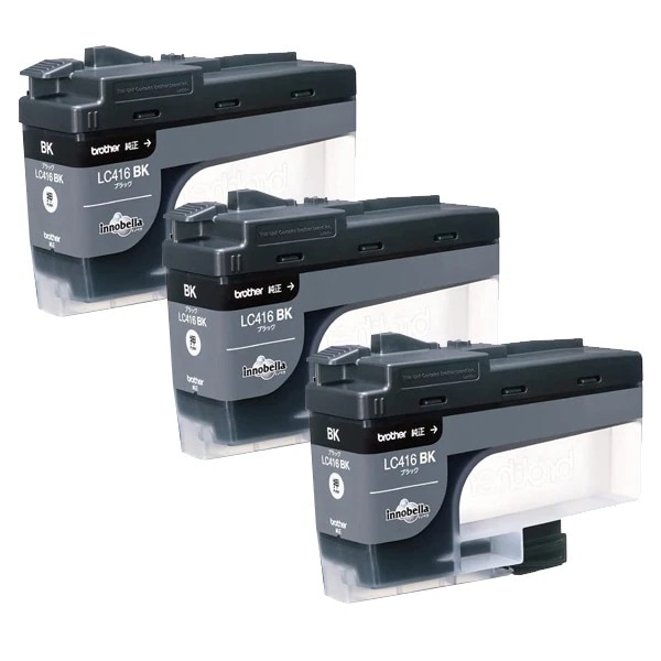 純正 インクカートリッジ 黒 LC416BK 3個セット 標準タイプ LC416BK-3SET 8,765円