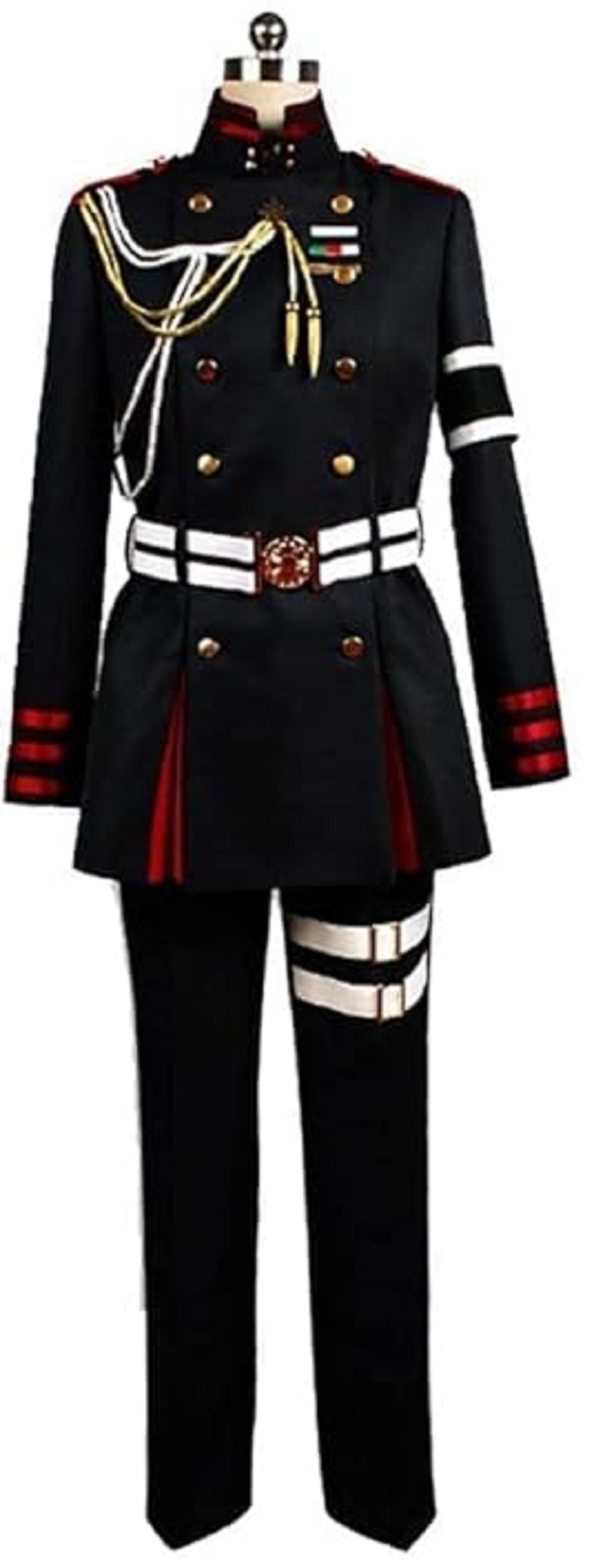終わりのセラフ 一瀬グレン 軍服 コスプレ衣装 撮影用 クリスマス ハロウィン　イベント仮装 　コスチューム