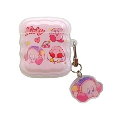 ProケースAirPodsケースAirPods1/2ケース 3ケースAirPods AirPods 星のカービィ+ペンダント