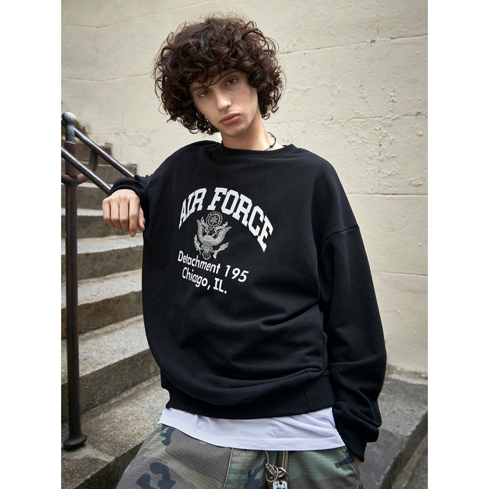 FLUKEフルークエアフォースマンツーマンTシャツFMT3076 4colorTシャツ