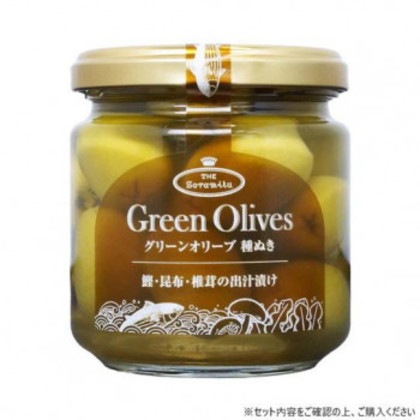 そらみつ グリーンオリーブ出汁漬け 80g 12個