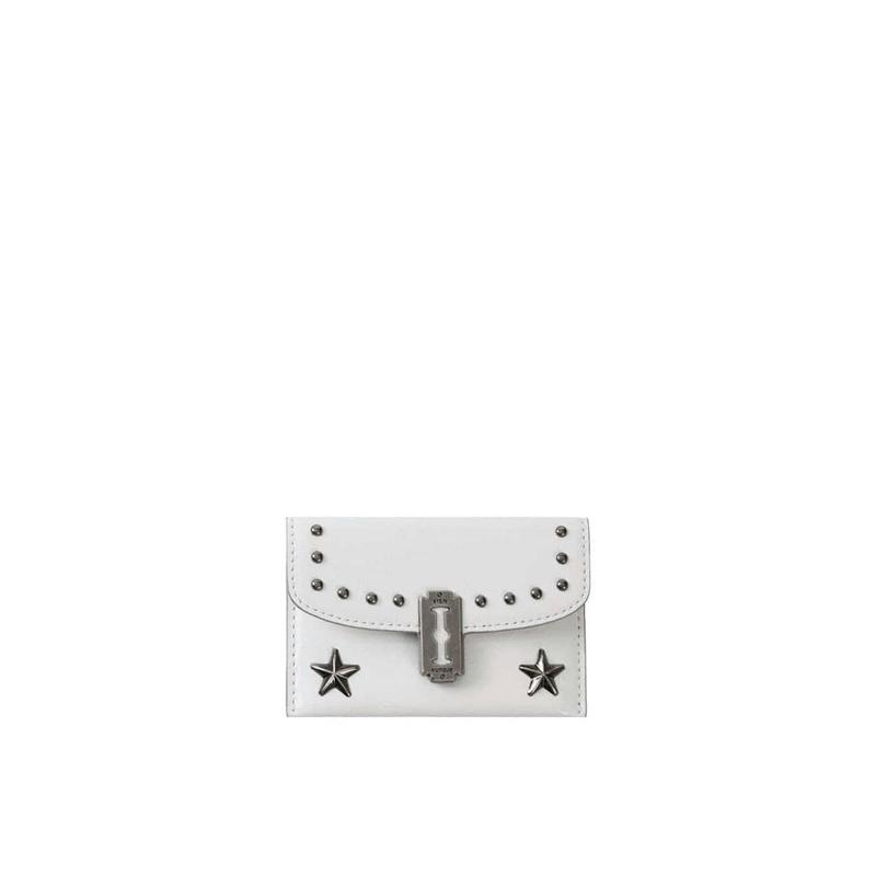 Occam Lune Star Card Wallet (オカム ルーン スター カード財布) Pure White VQB6-1CW213-1WH