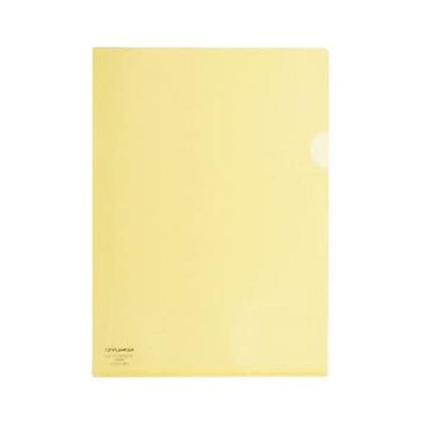 （まとめ）コクヨ クリヤーホルダースーパークリヤー10（テン）B5 レモン イエロー フ-TC751-7 1セット（5枚）(×20セット) 8,940円