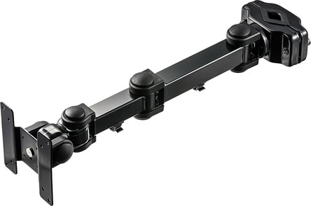 サンワサプライ 高耐荷重支柱取付けモニターアーム CRLA358