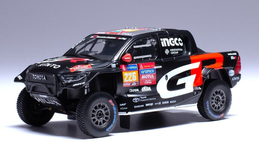 イクソ 1/43 トヨタ GR DKR HILUX EVO T1U 2024年 ダカールラリー #226【RAM929】 ミニカー RAM929 トヨタGR EVO T1U 2024 ダカールラリー