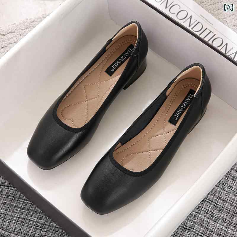 レディース シューズ 作業靴 黒長 時間 立って 足 疲れくい 柔らかい 靴底 プロ 仕様 作業靴 厚底 ローファー 大きいサイズ 41 43 夏