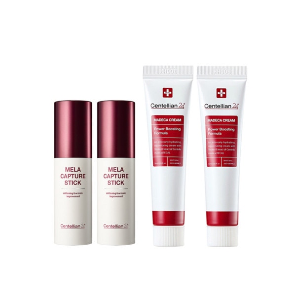 マデカ メラキャプチャースティック2個+マデカクリームパワーブースティングフォーミュラ15ml2個