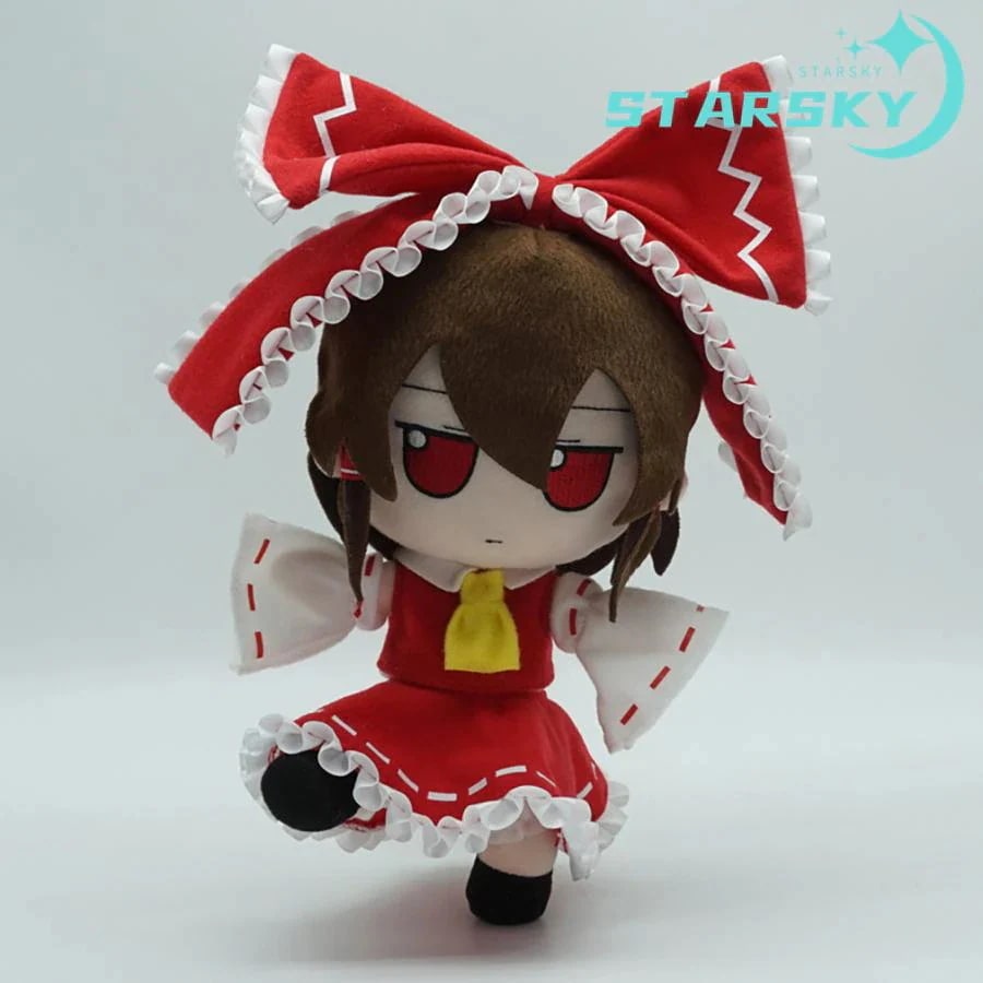 東方プロジェクト 博麗霊夢 　はくれいれいむ ぬいぐるみ PVC骨あり 東方project 　24CM キャラクター グッズ 可愛い　おもちゃ　プレゼント ギフト