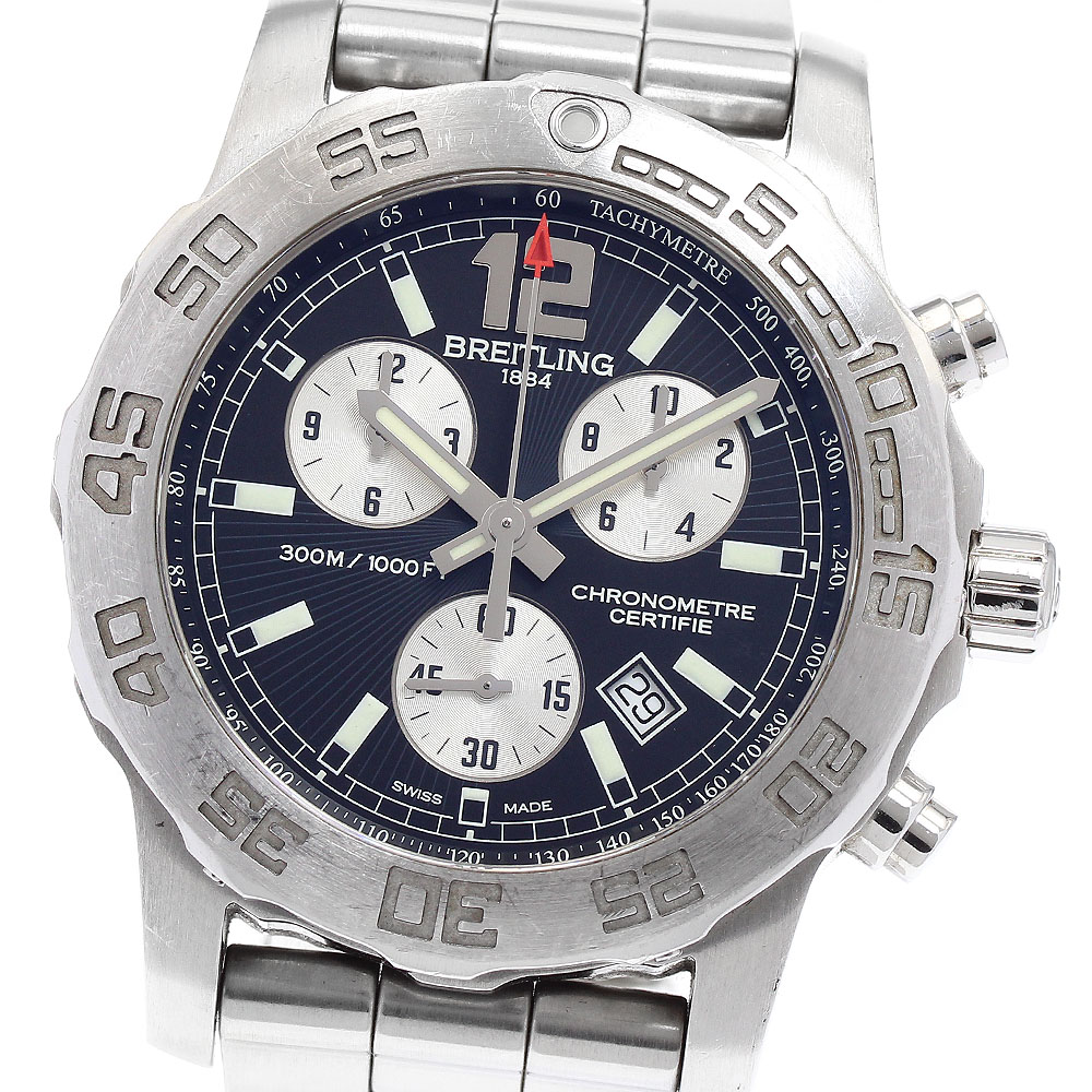 ブライトリング BREITLING A73387 コルト クロノグラフ クォーツ メンズ _886566【中古】 123,450円