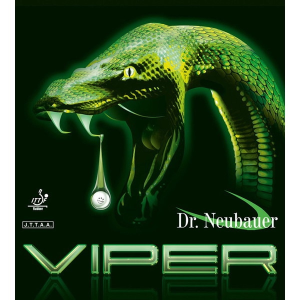 JUIC ジュウイック ジュイック 粒高ラバー 横目 Dr.Neubauerバイパー VIPER 1154-RD 卓球ラバー