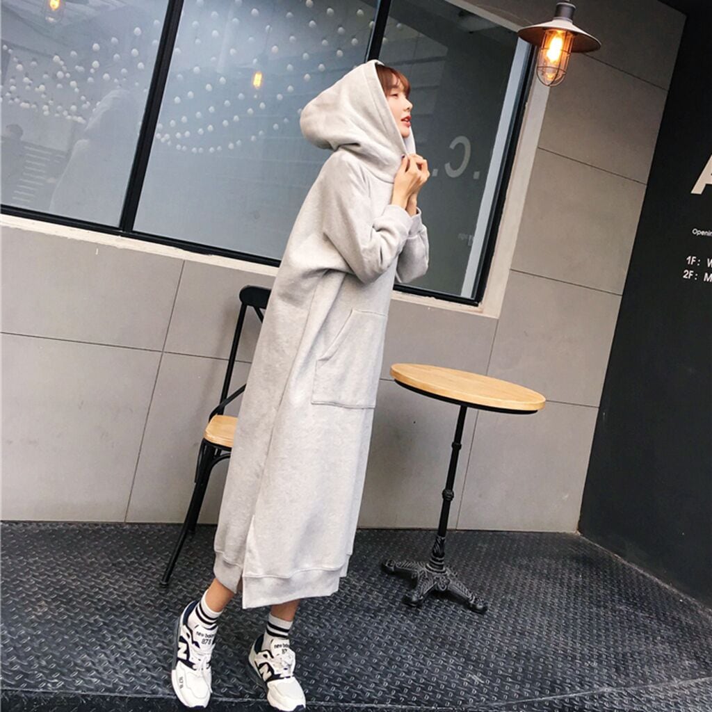 ワンピース レディース 40代 ワンピース 秋冬 新作 フード付き 長袖ワンピース きれいめ ワンピ