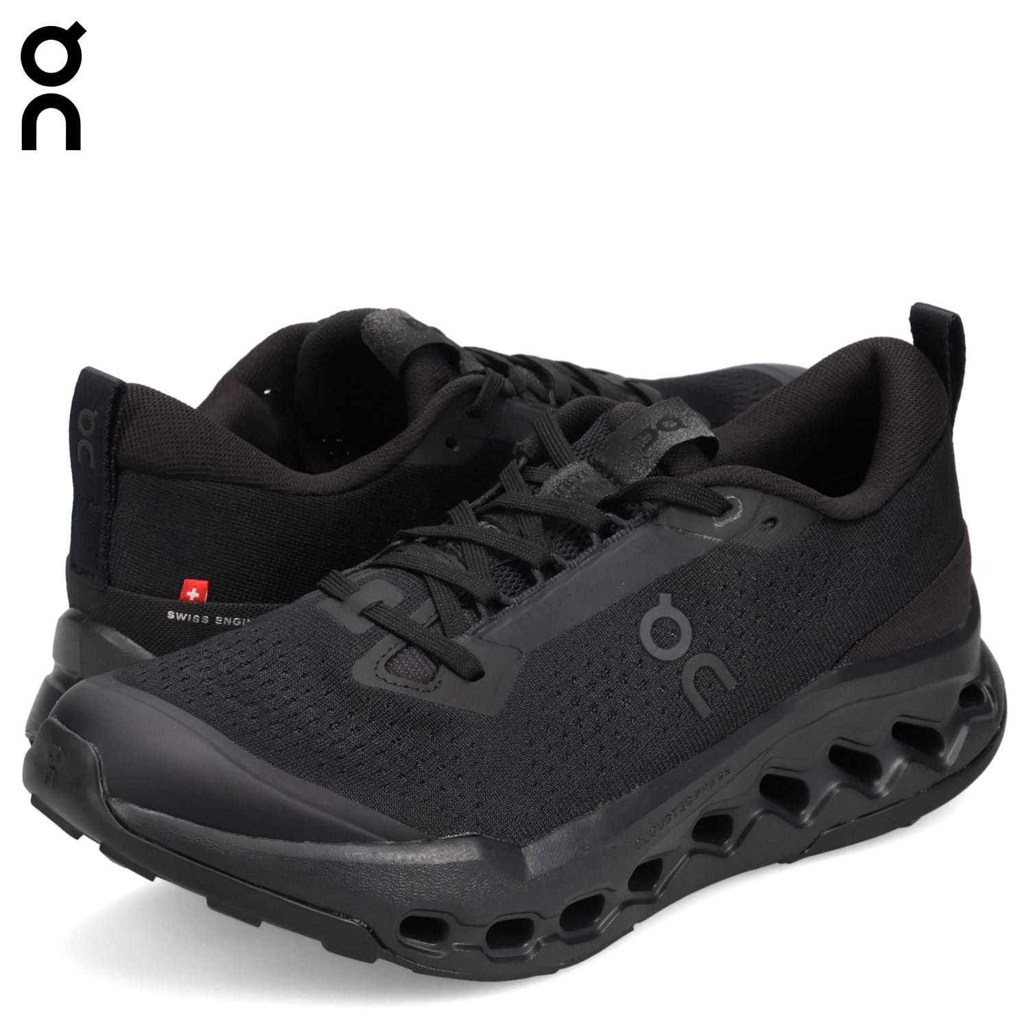 スニーカー クラウドサーファー トレイル 2 メンズ ブラック 黒 3MF30220106