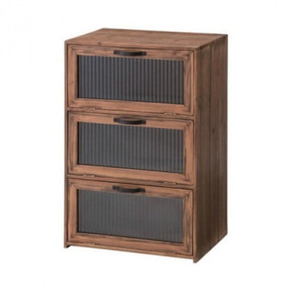 東谷 フラップチェスト ブラウン CCR-107