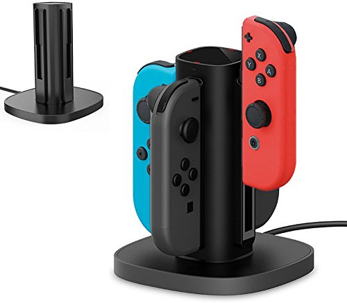 Gamewill Switch Joy Con 充電スタンド 急速充電スタンド 充電指示ランプ付き Sweethome67 Fr