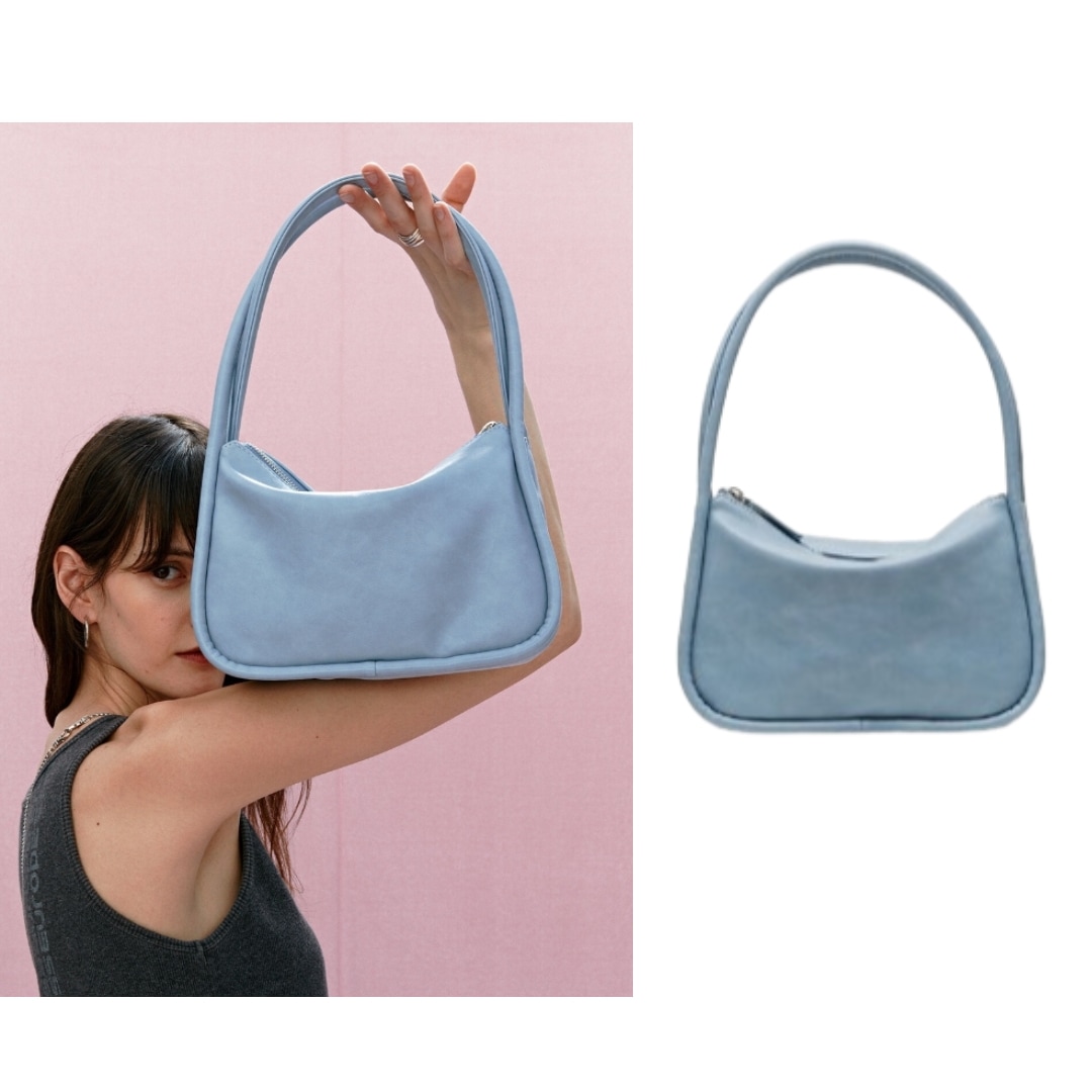 ★YEOMIM★ mini ridge bag baby blue yeo-87 YEOMIM closure mini ridge bag(baby blue) #여밈,#여밈가방