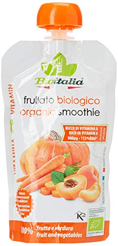 テルヴィス (ケース販売)イタリアンスムージー ニンジンカボチャミックス×24個