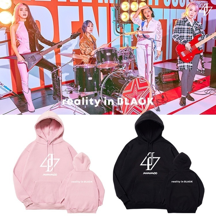 Mamamoo アルバム スウェット プルオーバー パーカー プラス 薄手フリース