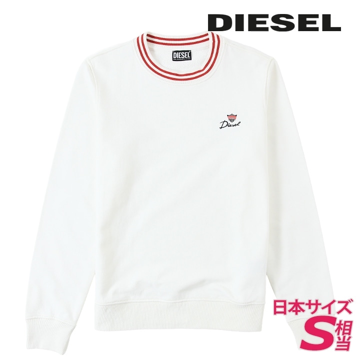 長袖スウェットシャツ トレーナー メンズ S-GINN-G3 ワンポイントロゴ刺繍 リラックスフィット die-m-t-g4-186