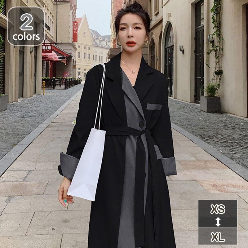トレンチコート レディース フォーマルコート 卒園式 卒業式 入園式 入学式 七五三 コート アウター ジャケット 上質 良質 ママ 母親 母 服装 30代 40代 スプリングコート スーツ 着痩せ