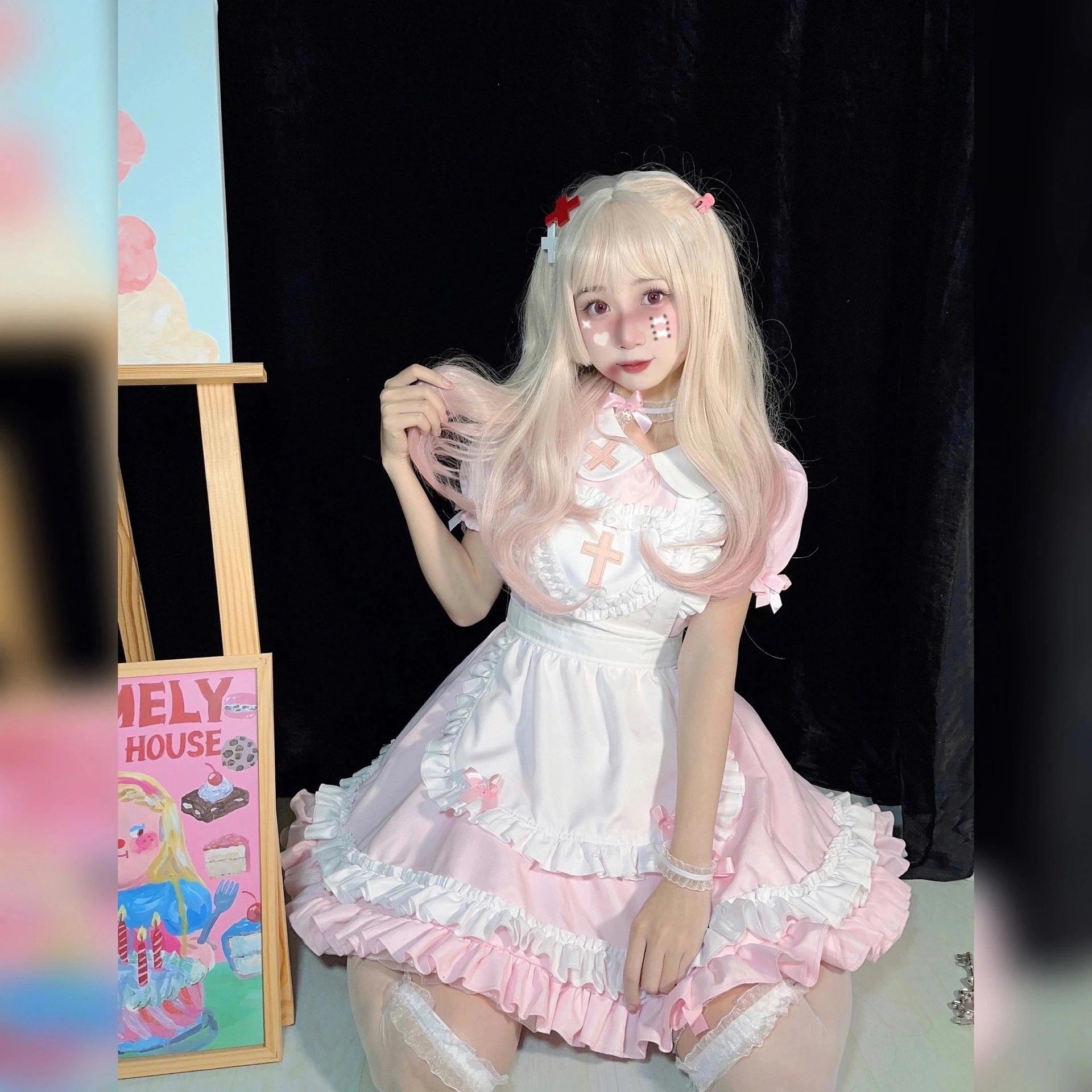 ワンピース制服 ロリータ セクシーかわいいコスプレハロウィン衣装 成人式女性 Jkセット ふわふわ プリンセスドレスロールプレイングロリ ータロリータクラ風お 嬢様重工ロングドレ30%制限