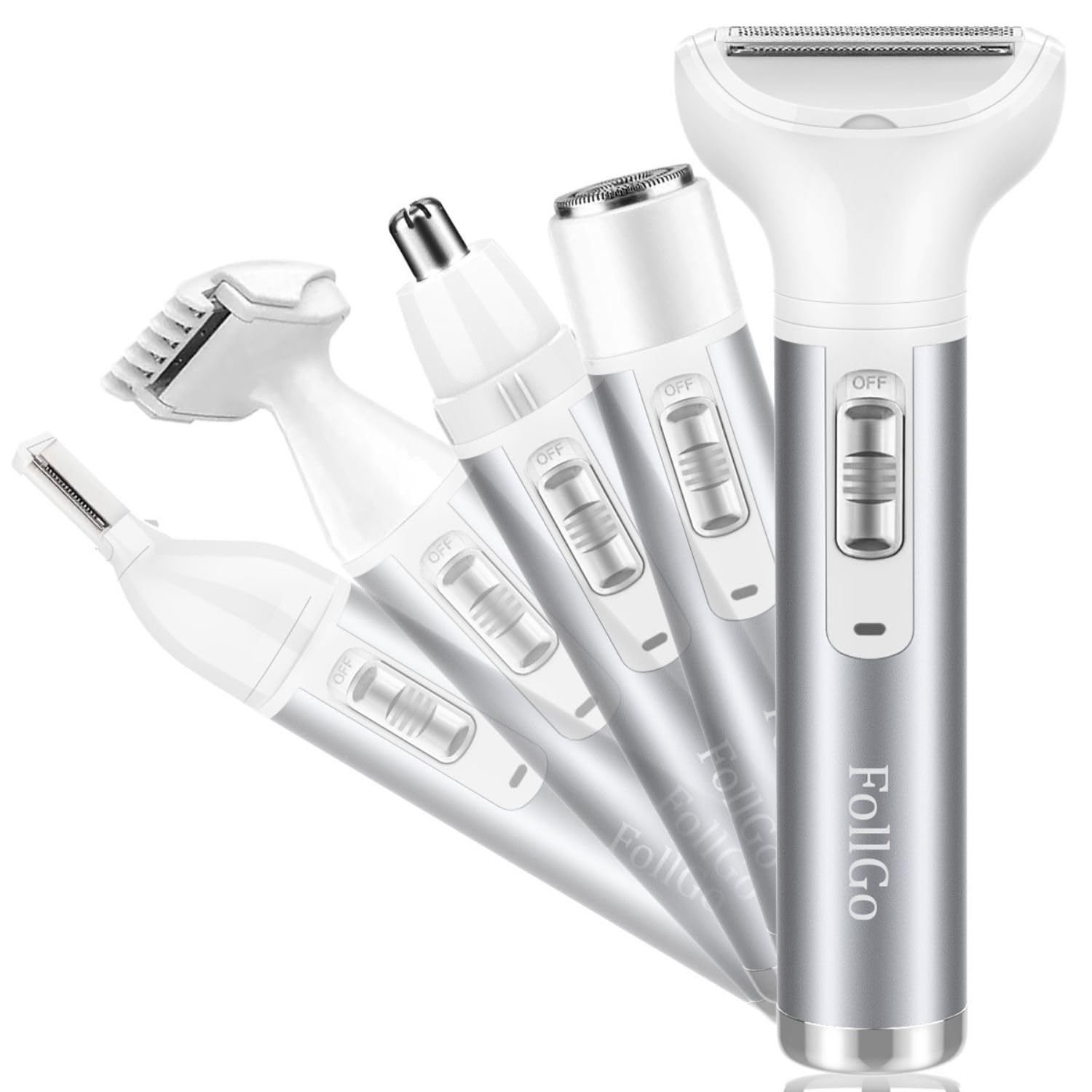 vio シェーバー レディース 【1台で全身対応・肌に優し】 1台5役 全身用 充電式 小型 軽量 電気シェーバー 静音 ボディシェーバー 女性 メンズ 電動シェーバー 眉毛シェーバー 鼻毛カッター