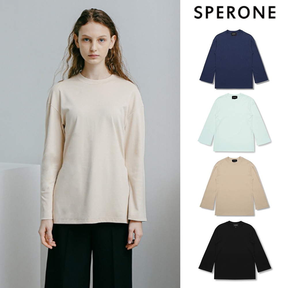 [SPERONE] Side Vent Long Sleeve