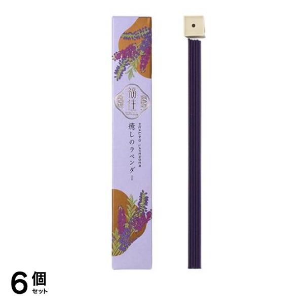 日本香堂 福住 (ふくずみ) 癒しのラベンダー 香立付 40本入 6個セット 6,379円