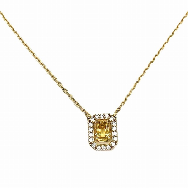 スワロフスキー ミレニアネックレス 5598421 イエロー レディース 【中古】 8,483円