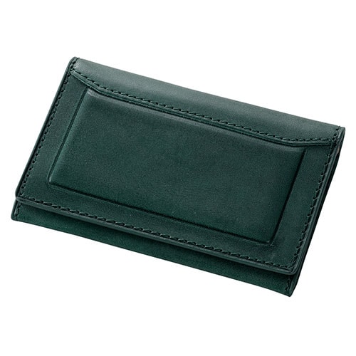 ロロマクラシック 名刺入れ グリーン