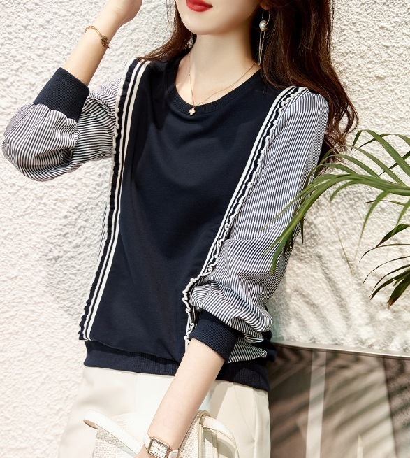 デート モテアイテム シャツ ブラウス 長袖 ラウンドネック シフォン 可愛い きれいめ 上品 おしゃれ かっこいい 可愛い ラブリー キュート ガーリー クール モード系 セクシー 5,170円