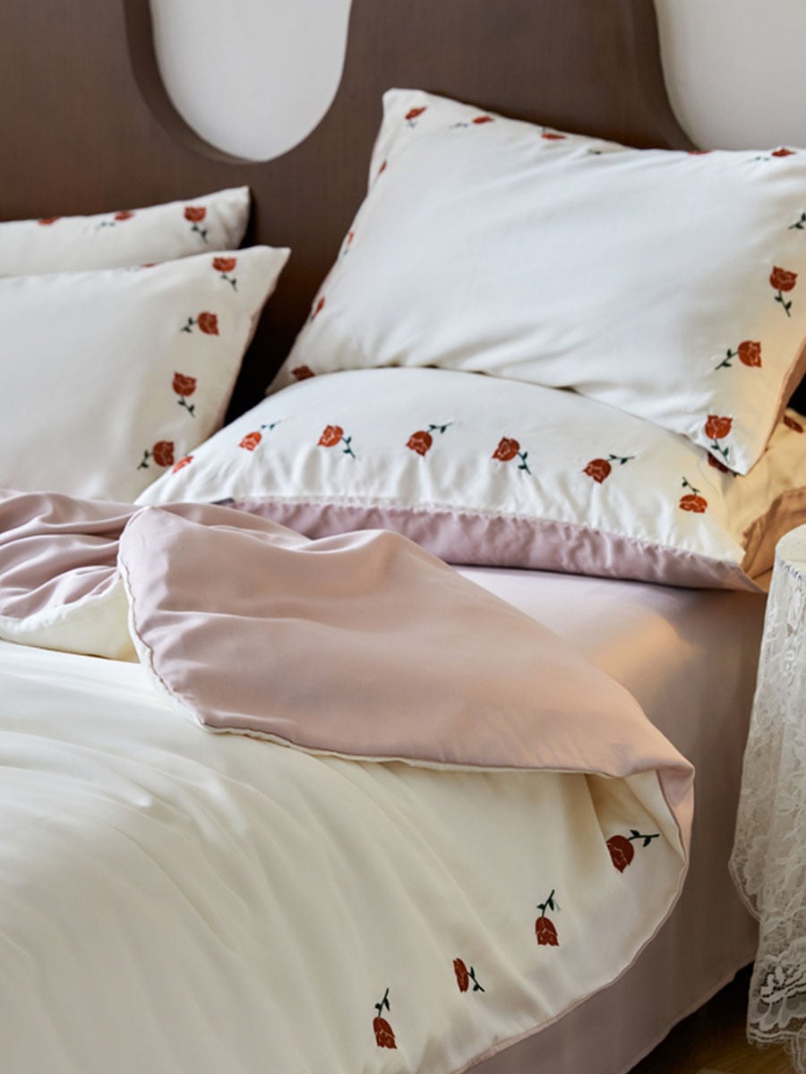 布団セット シングル 4点セット 3点セット 掛け布団 敷き布団 枕 まくら 洗える カラー リバーシブル シワになりにくい 掛布団カバー509