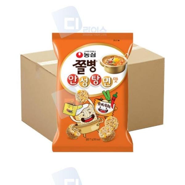 RGLL4809 農心 チョルビョンスナック 安城湯麺味 77g 30袋 ラーメン地