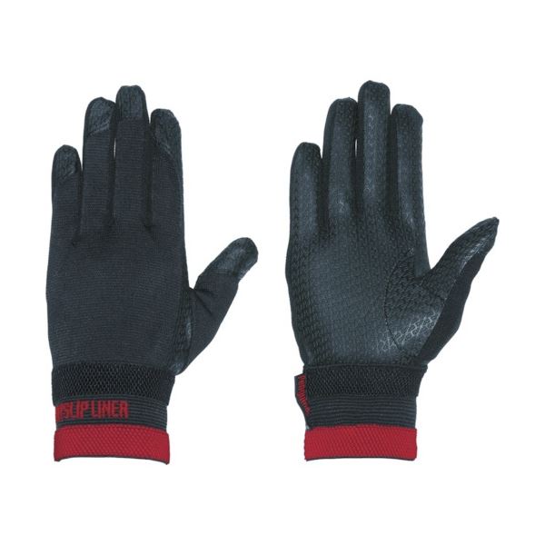 （まとめ）ペンギンエース ノンスリップライト Pパターン甲メリ 3L ブラック 1双[x5]