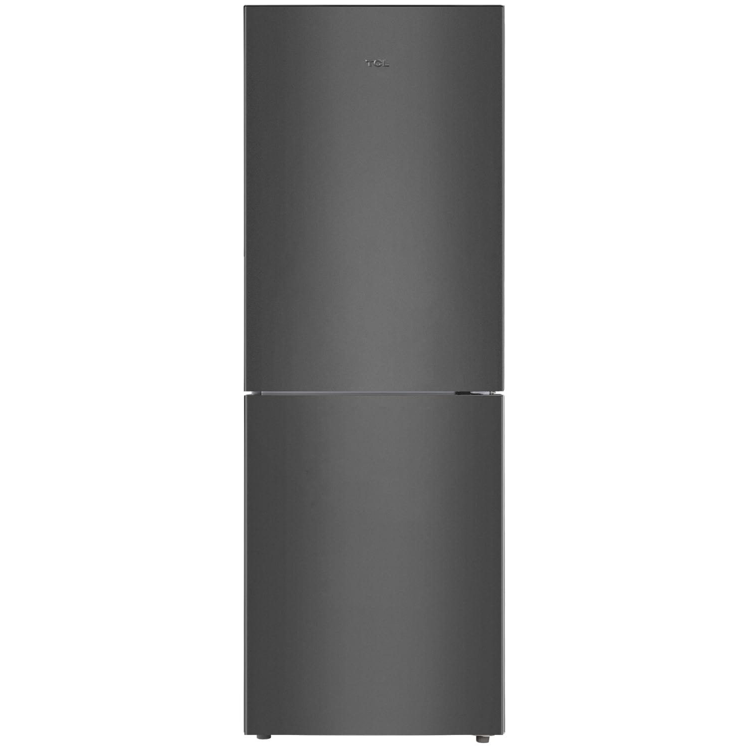 TCL 冷蔵庫 幅55cm 186L P186BFN 2ドア ファン式 自動霜取り 右開きタイプ 野菜ケース 大容量冷凍室 スリム 省スペース ひとり暮らし 新生活 グレー
