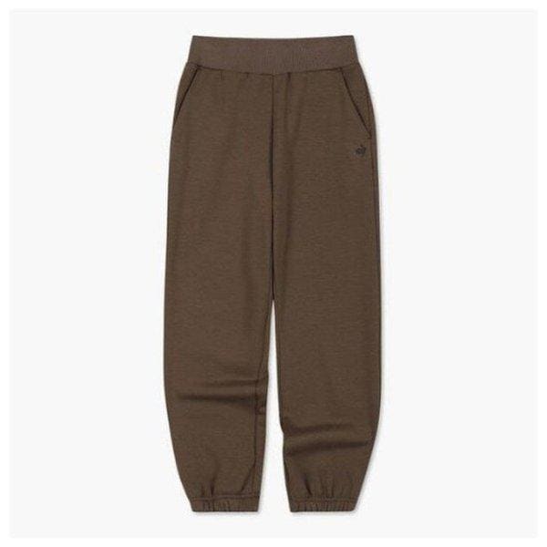 パンツ TQT QP422OFPO3-BRW 女性 メロウ レギュラー ジョガーパンツ / BROWN