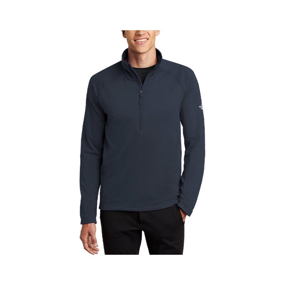 North Face メンズフリースハーフジップアップロングスリーブ