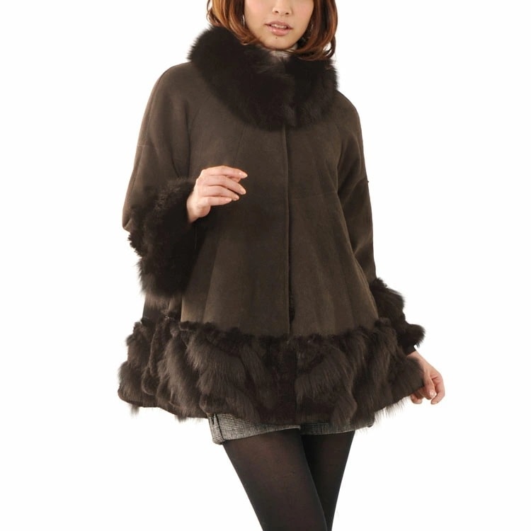 レッキスケープジャケットフォックストリミングダブルフェイス